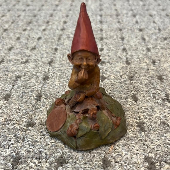 Tom Clark Art Tom Clark Gnome Eddie Sitting On A Turtle 46 984